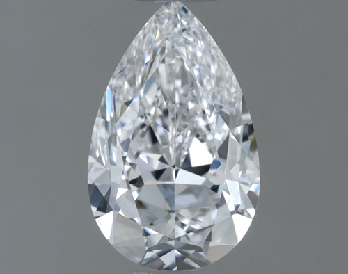 0.7 carat D-VS1 Natūralus Pear Deimantas (1)