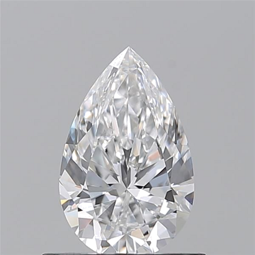 0.7 carat D-VS1 Natūralus Pear Deimantas (1)
