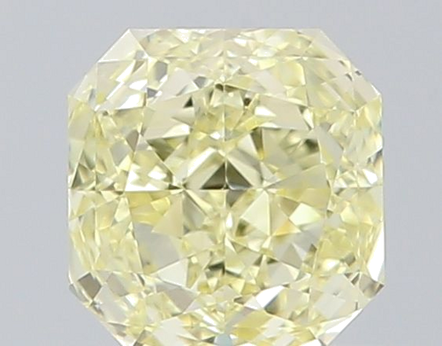 0.51 carat Fancy Light Yellow-IF Natūralus Radiant Deimantas (1)