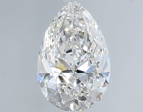 1.5 carat F-SI1 Natūralus Pear Deimantas (1)