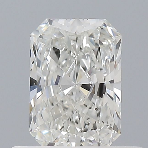 0.55 carat G-SI1 Natūralus Radiant Deimantas (1)