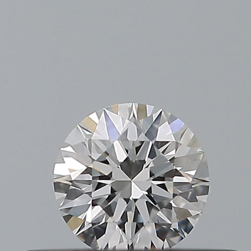 0.22 carat F-VVS2 Excellent cut Natūralus Round Deimantas (1)