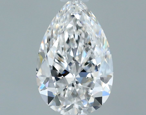 0.53 carat E-VS1 Natūralus Pear Deimantas (1)