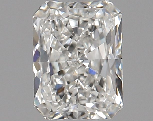0.6 carat H-VVS2 Natūralus Radiant Deimantas (1)