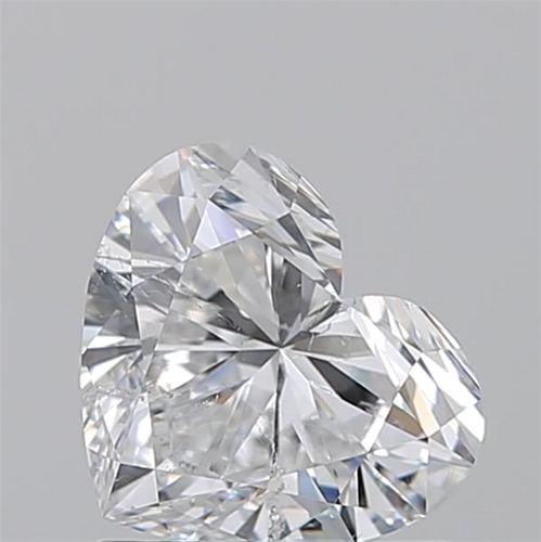1.08 carat D-SI2 Natūralus Heart Deimantas (1)