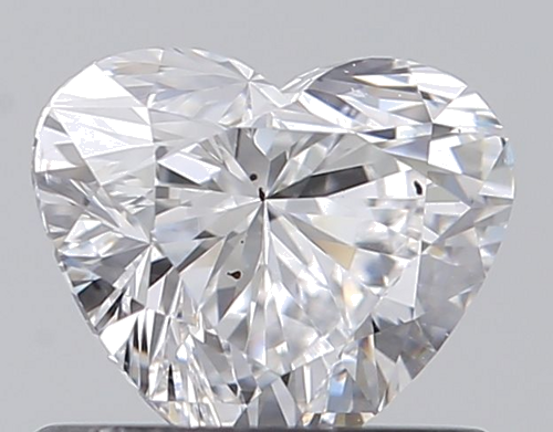 0.67 carat D-SI1 Natūralus Heart Deimantas (1)