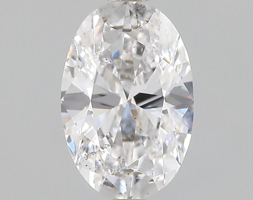 0.82 carat D-SI1 Natūralus Oval Deimantas (1)