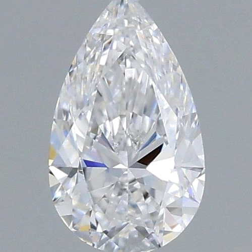 0.3 carat D-SI1 Natūralus Pear Deimantas (1)