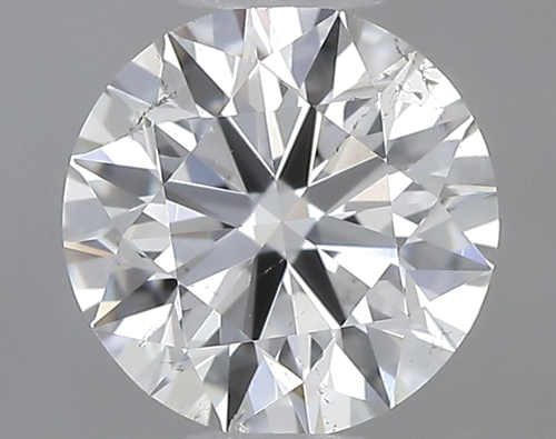0.59 carat G-SI1 Excellent cut Natūralus Round Deimantas (1)