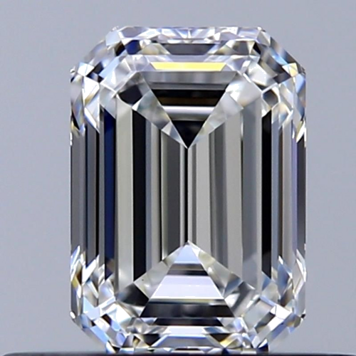 0.52 carat G-VVS2 Natūralus Emerald Deimantas (1)