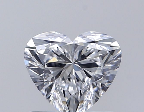 0.7 carat D-VS1 Natūralus Heart Deimantas (1)