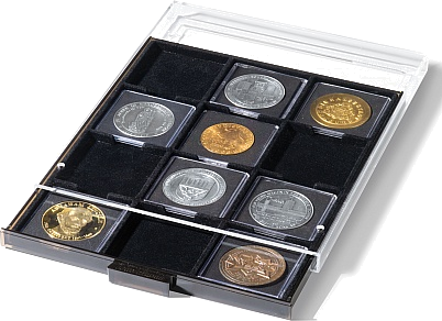 Atvilktne monētām Quadrum kapsulās (5)