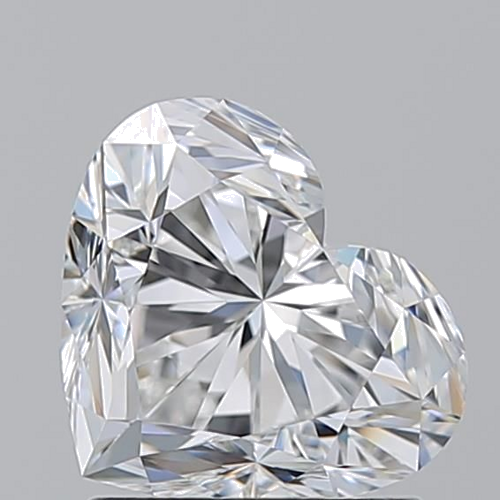 1.51 carat E-VVS1 Natūralus Heart Deimantas (1)
