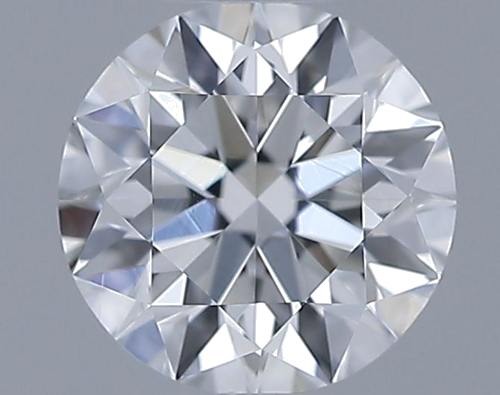 0.43 carat F-VVS2 Excellent cut Natūralus Round Deimantas (1)