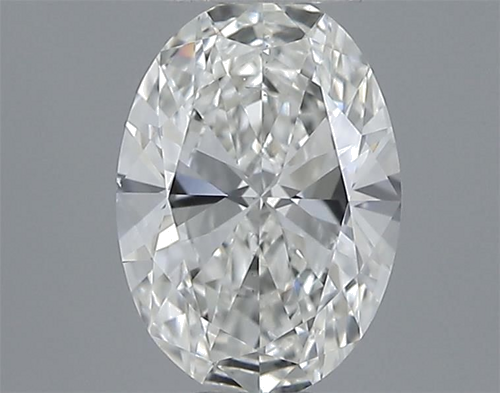 0.6 carat H-SI1 Natūralus Oval Deimantas (1)