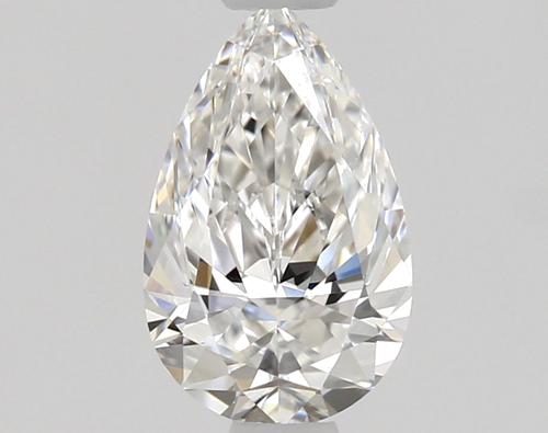0.59 carat E-VS1 Natūralus Pear Deimantas (1)