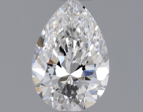 0.32 carat E-VVS2 Natūralus Pear Deimantas (1)