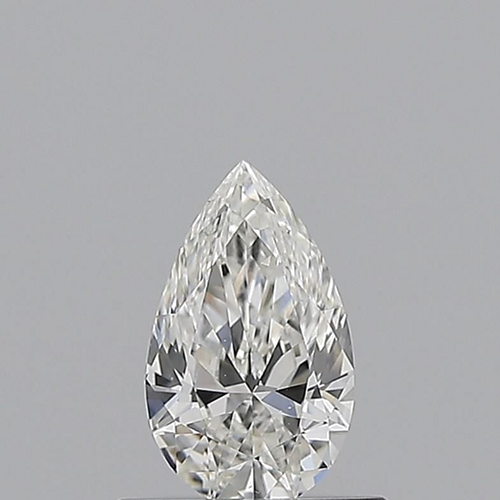 0.5 carat G-VS2 Natūralus Pear Deimantas (1)