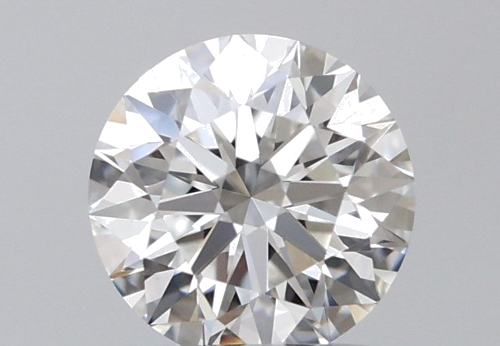 0.55 carat F-VVS2 Excellent cut Natūralus Round Deimantas (1)