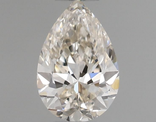 0.3 carat J-VVS1 Natūralus Pear Deimantas (1)