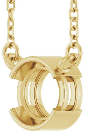 Pakabukas „Half-Bezel Solitaire“ 14k yellow gold Round 6mm (2)