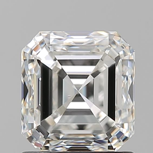 1.5 carat H-VS2 Natūralus Asscher Deimantas (1)