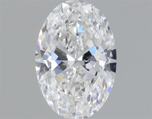 0.48 carat F-SI1 Natūralus Oval Deimantas (1)