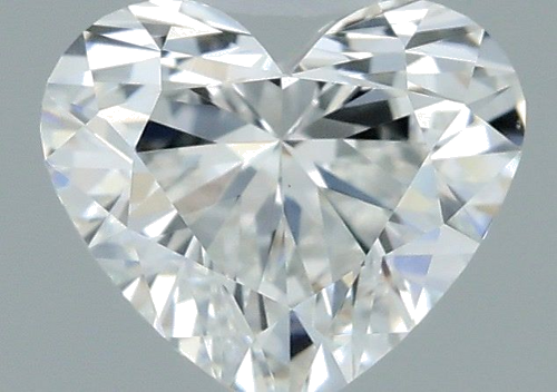 0.42 carat F-VS1 Natūralus Heart Deimantas (1)