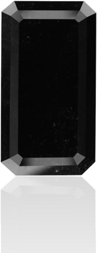 8.79 carat Fancy Black-VVS2 Natūralus Emerald Deimantas (1)