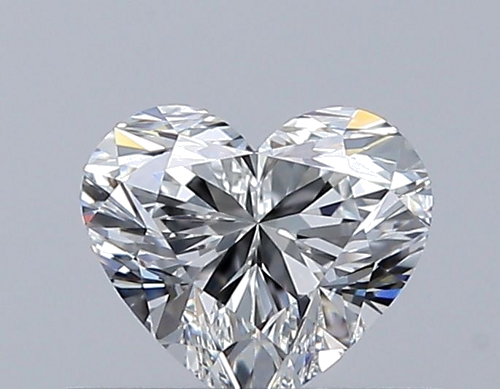 0.4 carat F-VVS1 Natūralus Heart Deimantas (1)