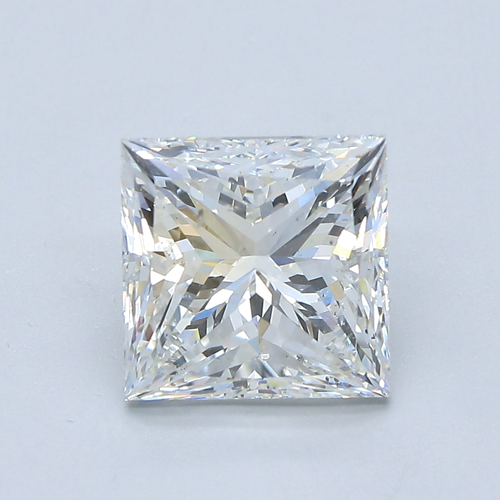 3.5 carat G-SI2 Natūralus Princess Deimantas (1)