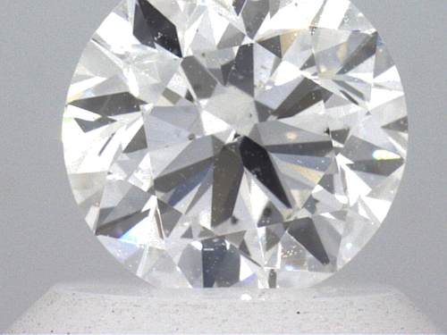 0.82 carat F-SI1 Excellent cut Natūralus Round Deimantas (1)