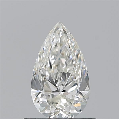 0.7 carat I-IF Natūralus Pear Deimantas (1)
