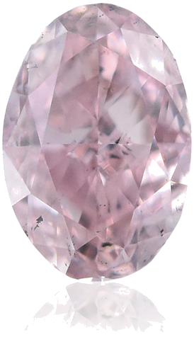 0.19 carat Fancy Brownish Pink-SI2 Natūralus Oval Deimantas (1)