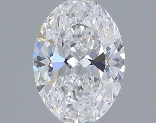 0.5 carat D-VS1 Natūralus Oval Deimantas (1)