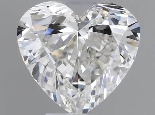 0.52 carat H-VS2 Natūralus Heart Deimantas (1)