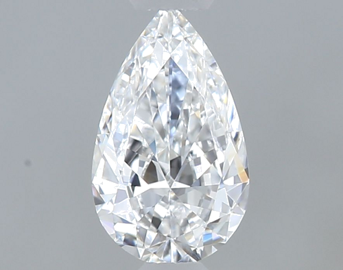 0.3 carat D-VS1 Natūralus Pear Deimantas (1)