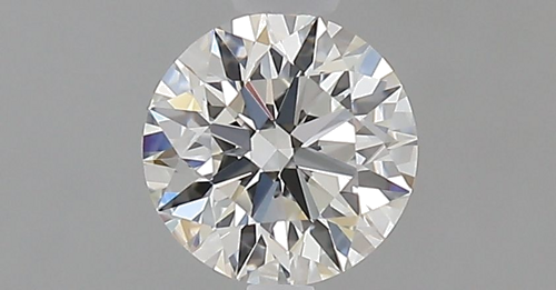 0.58 carat H-IF Excellent cut Natūralus Round Deimantas (1)