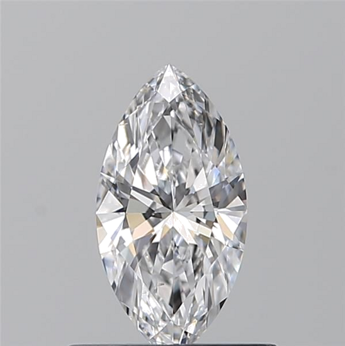 0.51 carat D-SI1 Natūralus Marquise Deimantas (1)