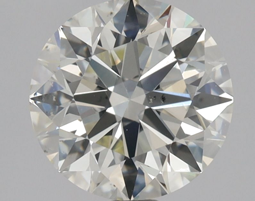 1.31 carat K-SI1 Excellent cut Natūralus Round Deimantas (1)