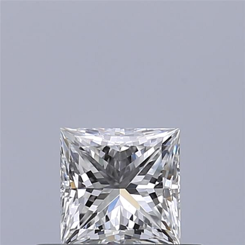 0.4 carat F-VVS1 Natūralus Princess Deimantas (1)