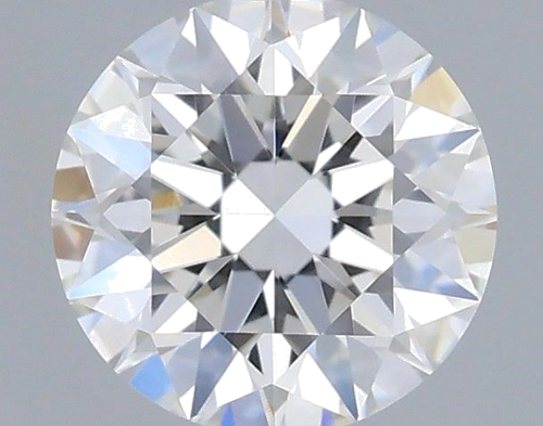 0.5 carat F-VVS1 Excellent cut Natūralus Round Deimantas (1)