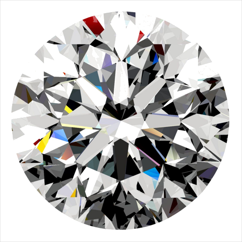 0.3 carat G-VVS1 GD cut Natūralus Round Deimantas (1)