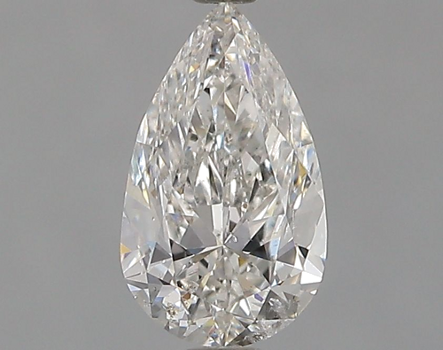 0.5 carat G-SI2 Natūralus Pear Deimantas (1)