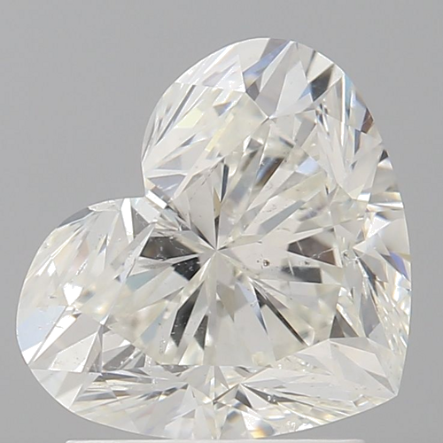 2.0 carat I-SI2 Natūralus Heart Deimantas (1)