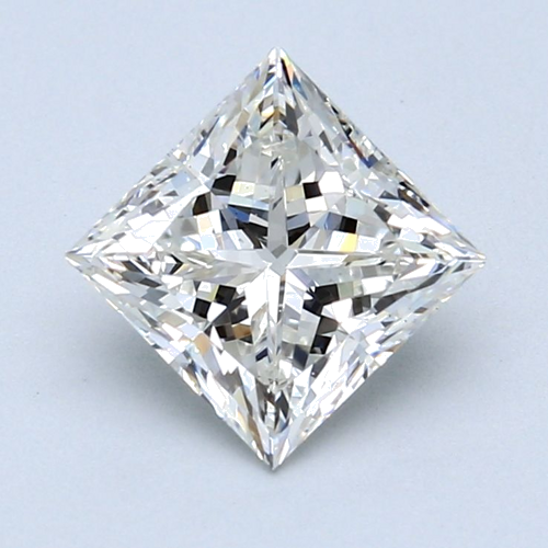 2.02 carat H-SI1 Natūralus Princess Deimantas (1)