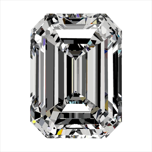 0.31 carat E-VS2 Natūralus Emerald Deimantas (1)