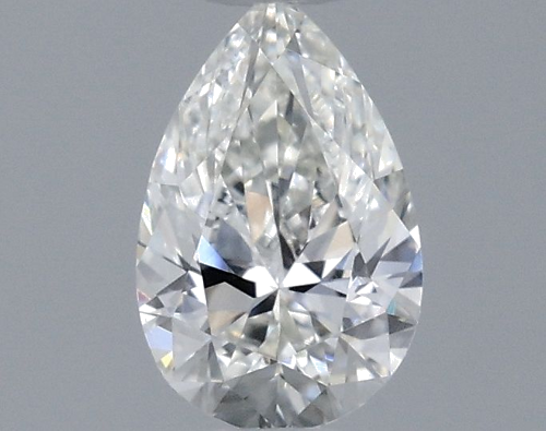 0.32 carat I-VS2 Natūralus Pear Deimantas (1)