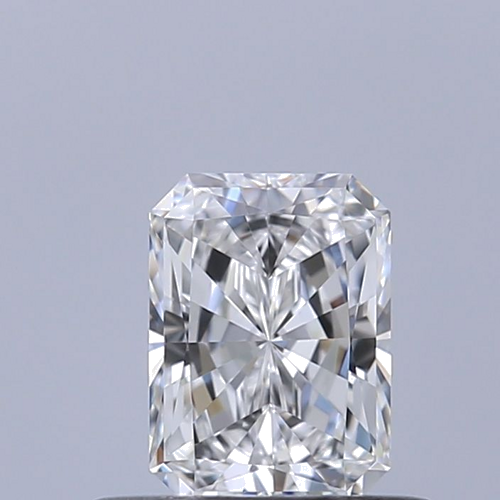 0.42 carat D-VVS1 Natūralus Radiant Deimantas (1)
