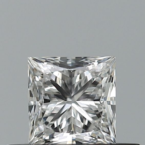 0.41 carat E-VS1 Natūralus Princess Deimantas (1)
